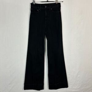 J. Crew Black Flare & Wide Leg Jeans